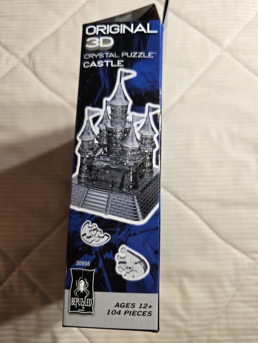 BePuzzled Original 3D Crystal Puzzle Castle Level 3 Deluxe Brainteaser - Picture 6 of 9